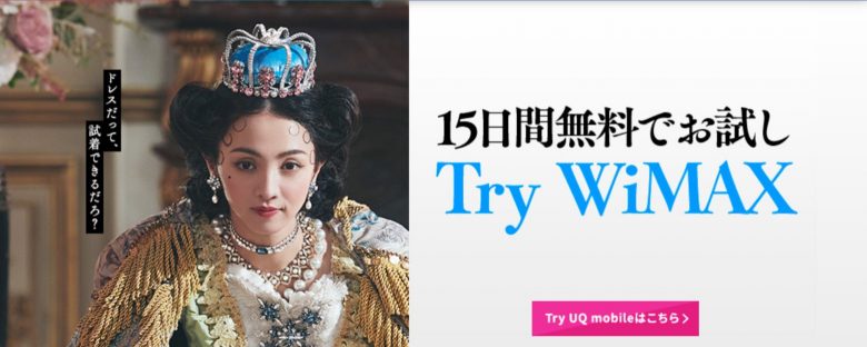 Try-WiMAXのイメージ